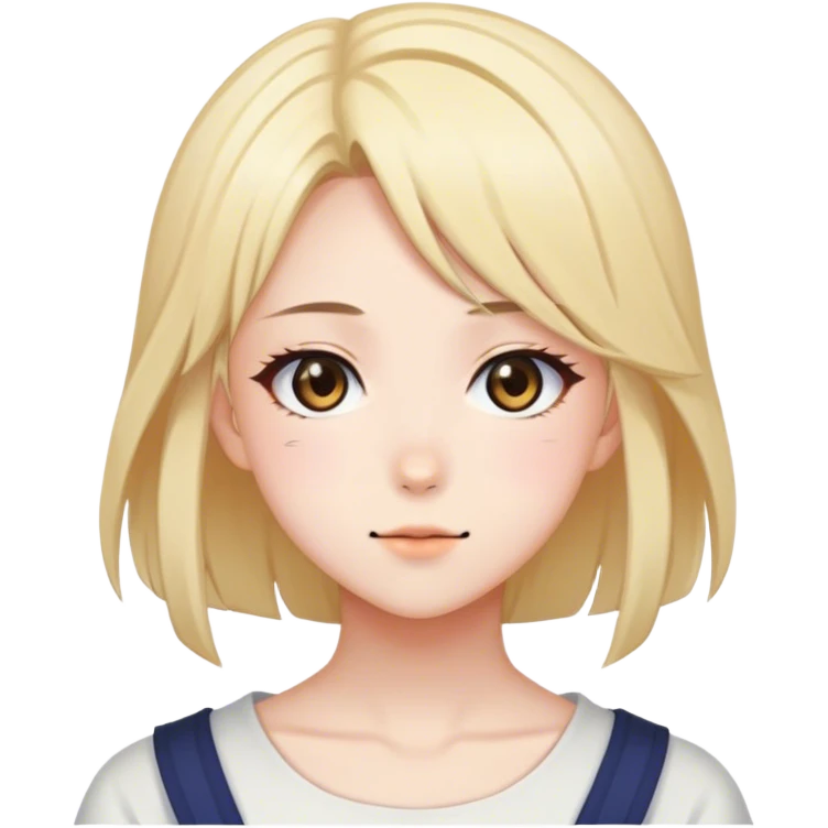 Anime girl being an alpha uWu emoji