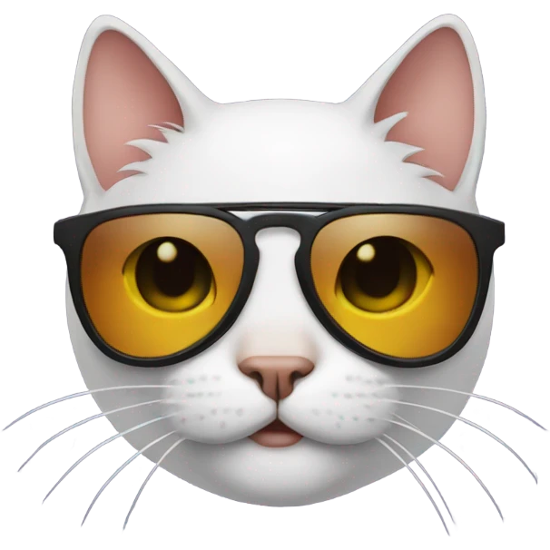 Cat with a mask and shades  emoji