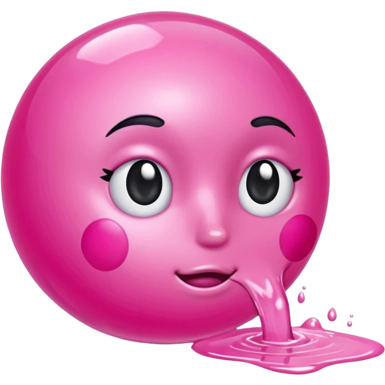 pink oil emoji
