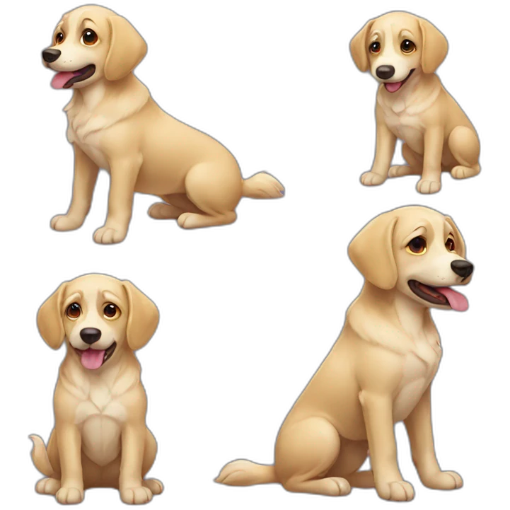Chiens emoji