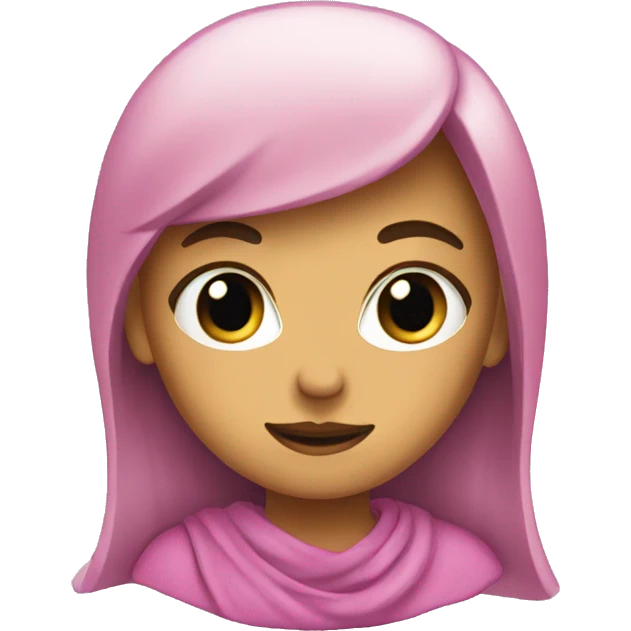 Dona rosa emoji