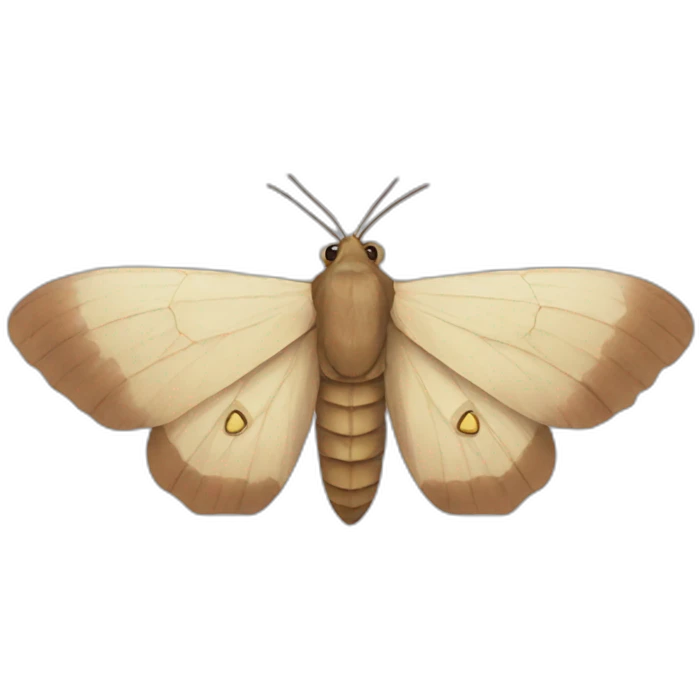 Moth emoji