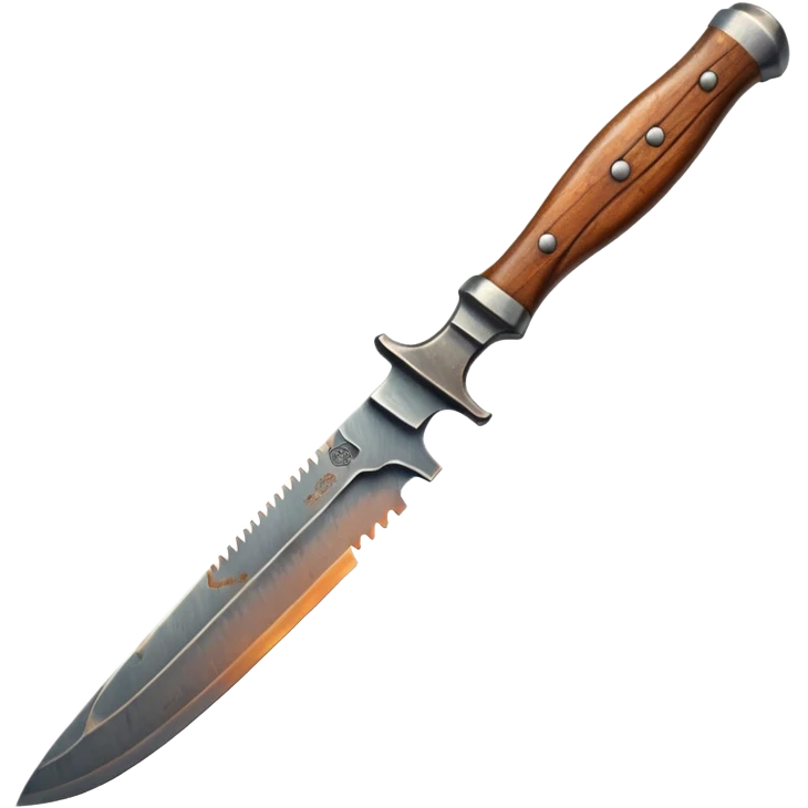 Vintage knife emoji