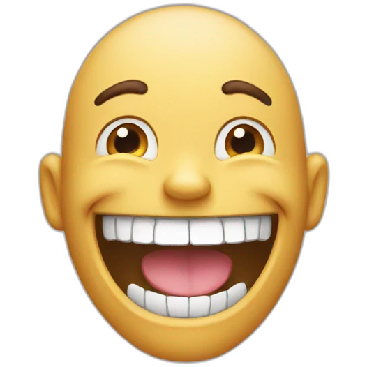 Laugh emoji