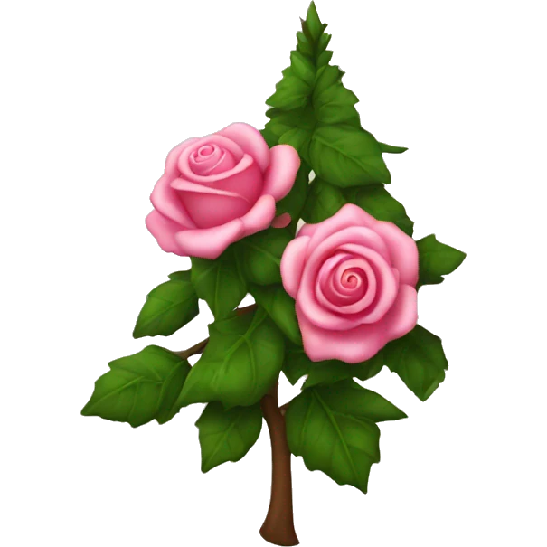 Sapin rose emoji