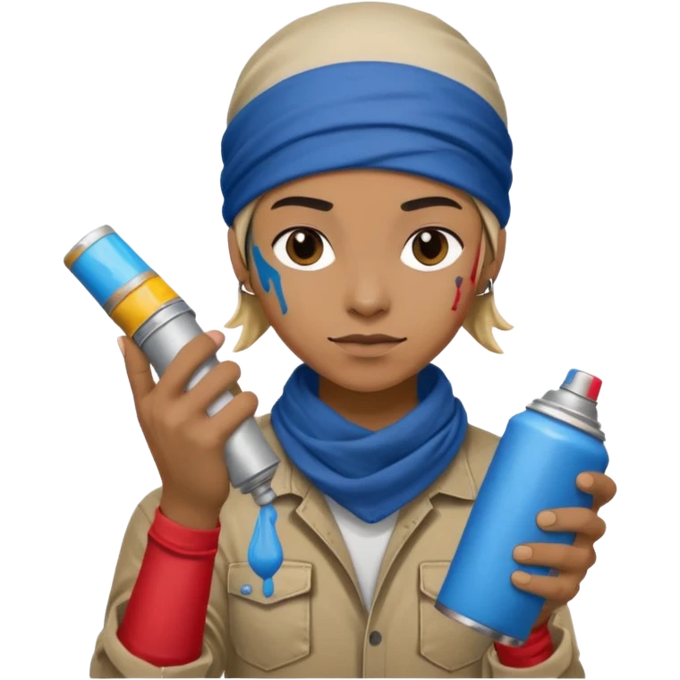 graffiti artist emoji