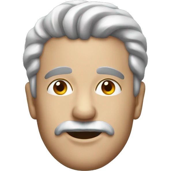 man withe silve emoji