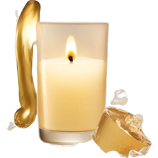 Bath and Body Works champagne toast candle emoji