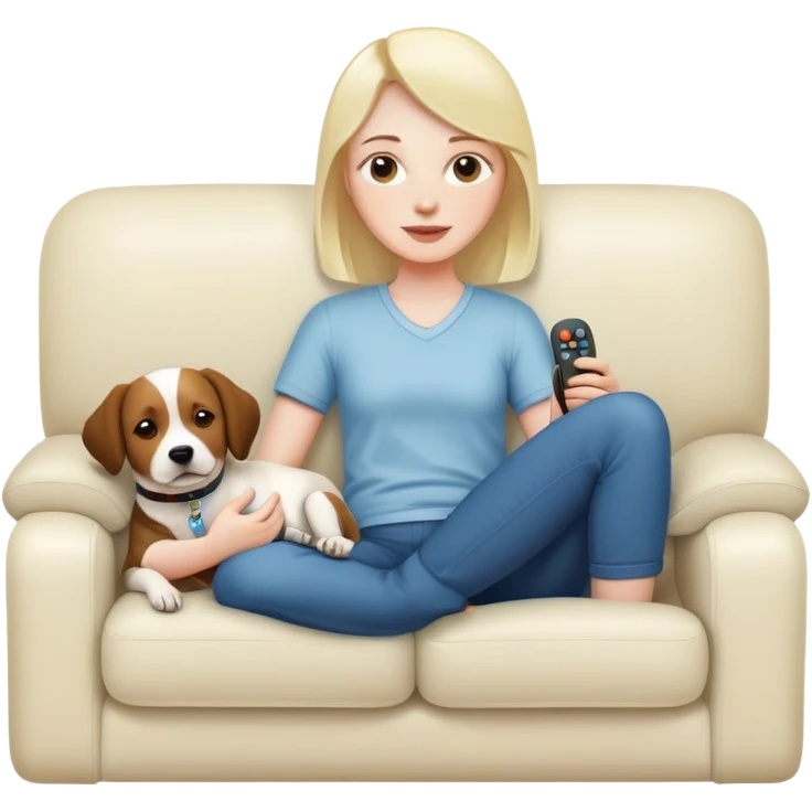 Couch potato 🥔 🛋️ 🐶 emoji