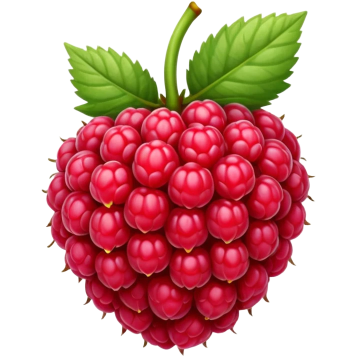 raspberry fruit emoji