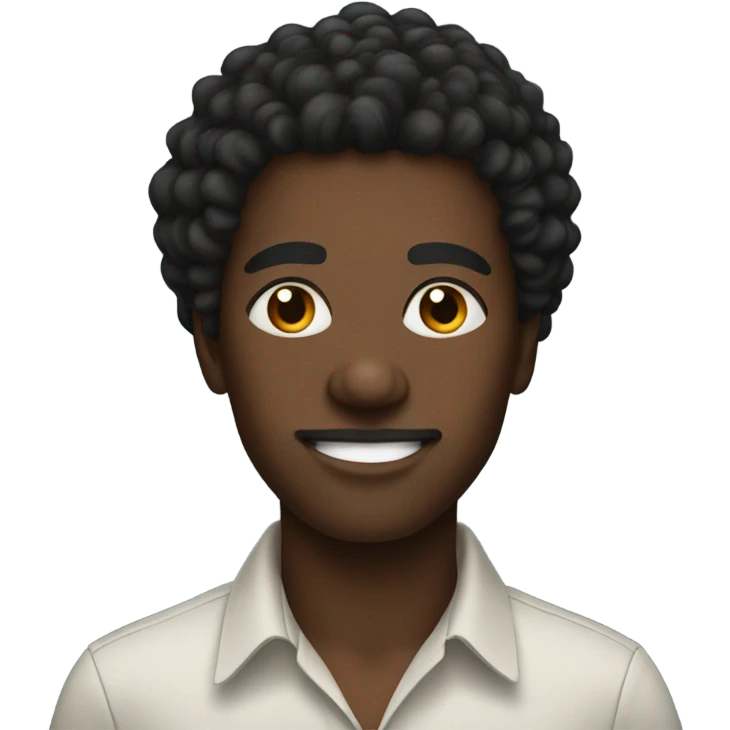 Black person emoji