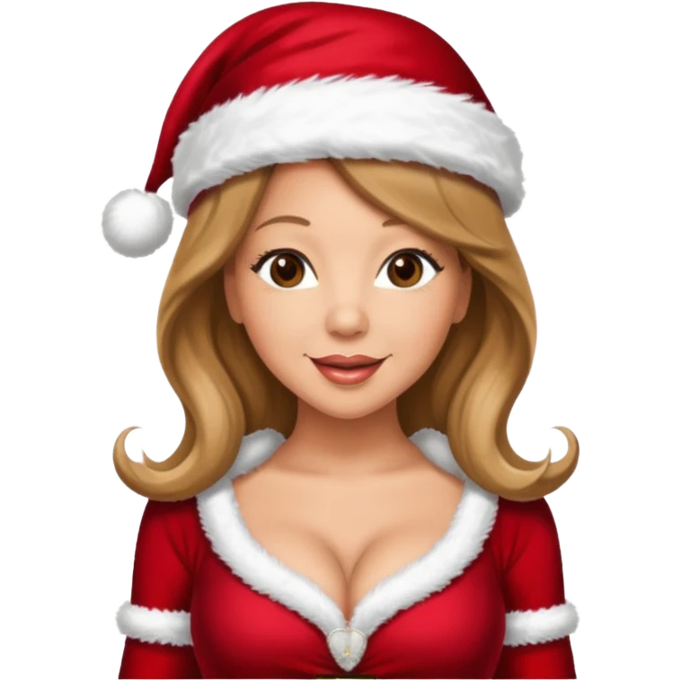 mariah carey christmas emoji