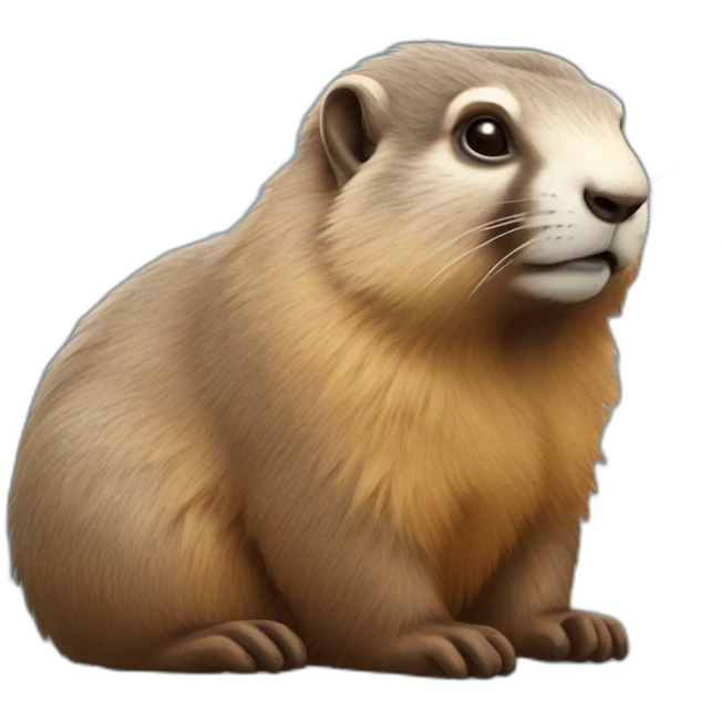 Marmotte qui dort emoji