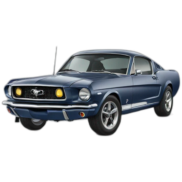 Ford mustang emoji