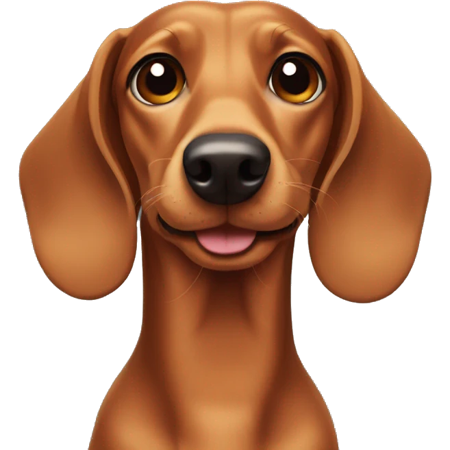 Dachshund  emoji