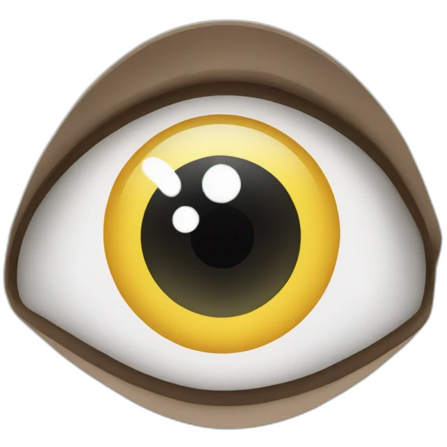 Yeux en cœur emoji