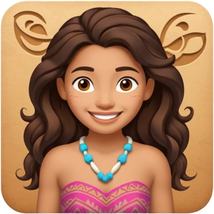 Moana emoji