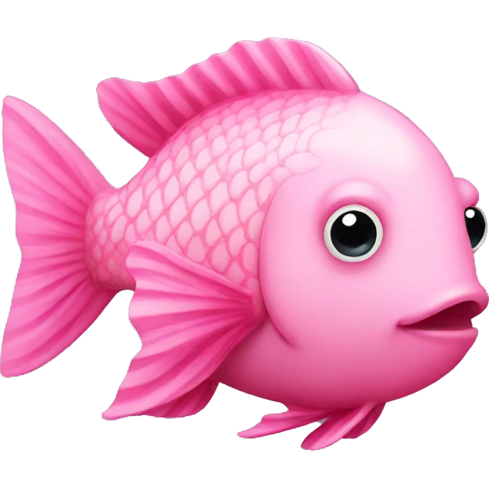 pink fish emoji