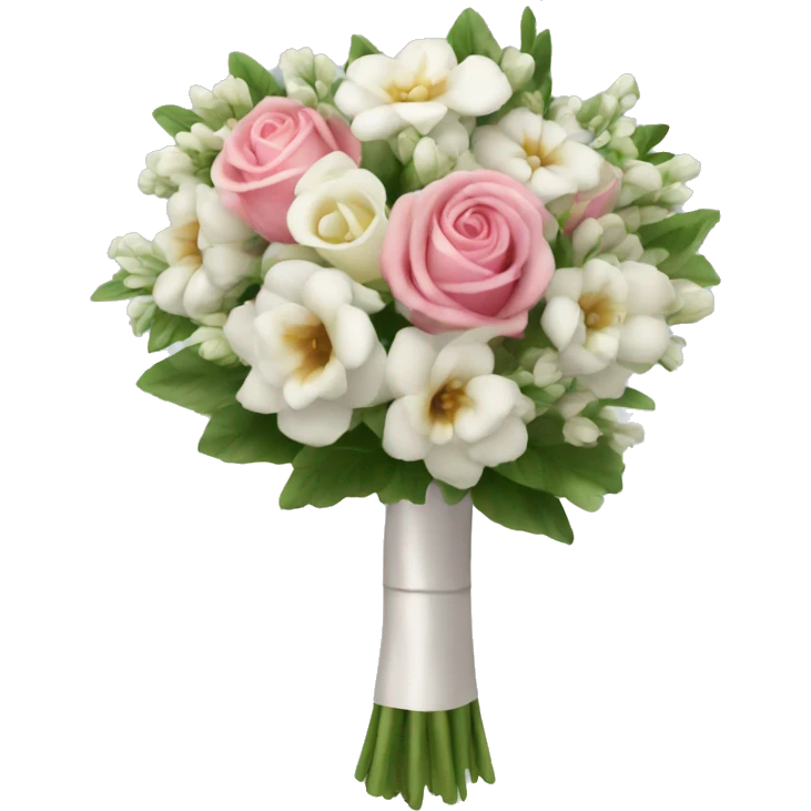 Wedding bouquet emoji