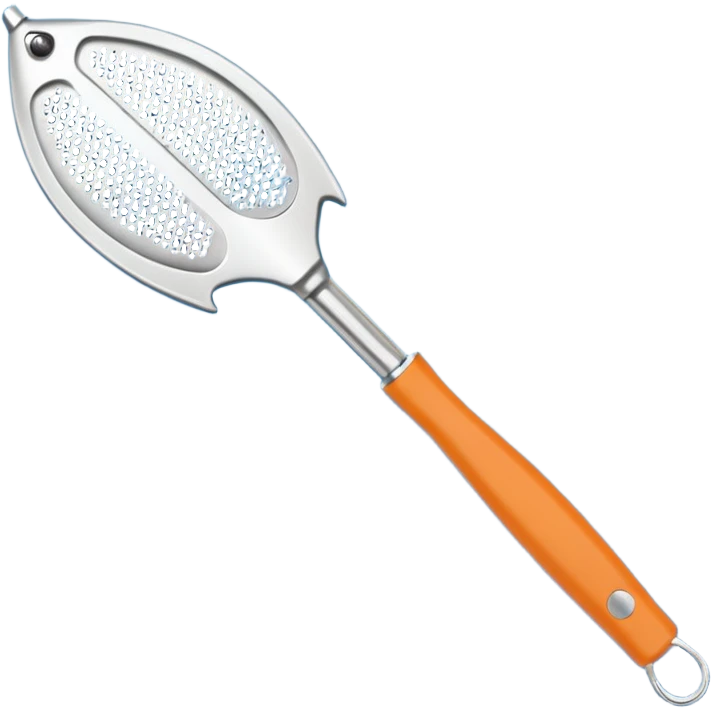 Metal tool for peeling off fish scale  emoji
