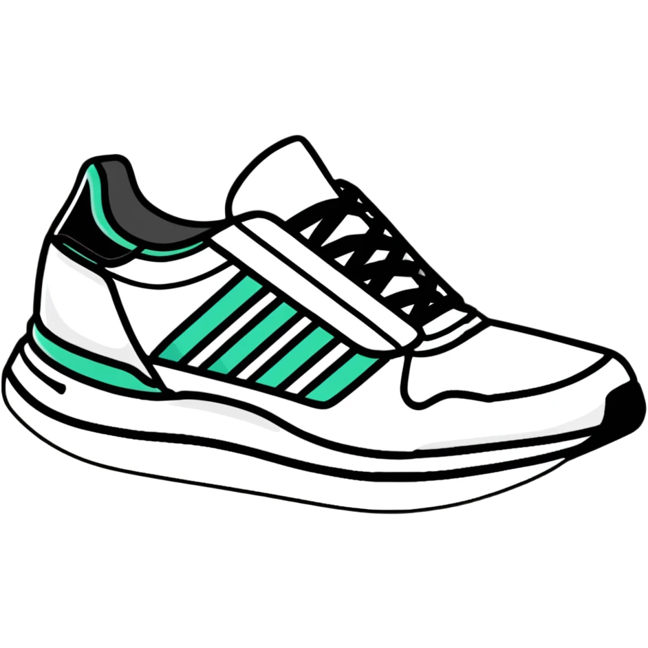 adidas sneaker emoji