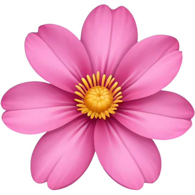 pink flower emoji