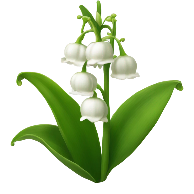 lilly of the valley emoji