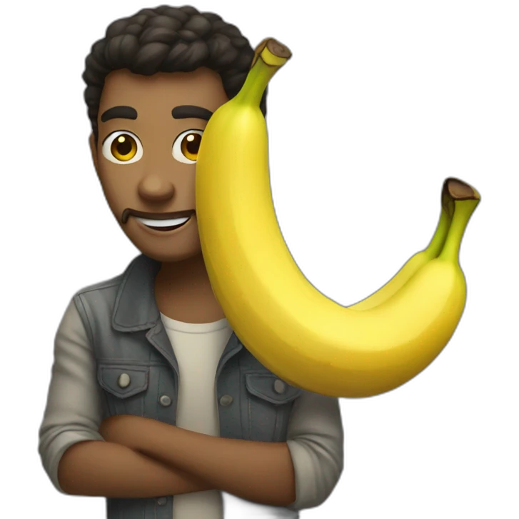 Banana lover emoji