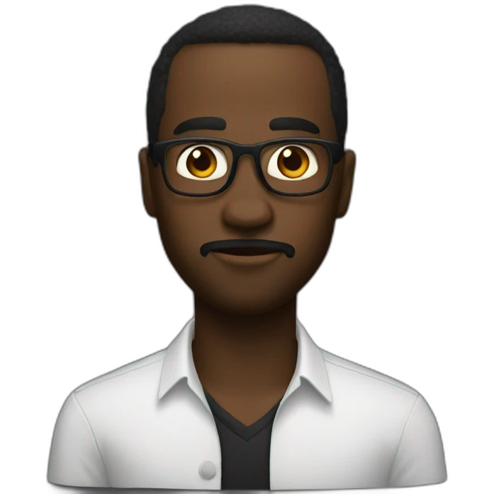 Emmanuel noir emoji