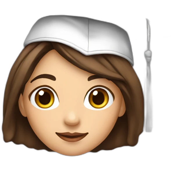 girl CS senior 🎓🎓👩🏻👩🏻 emoji