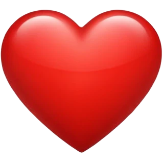 red heart emoji