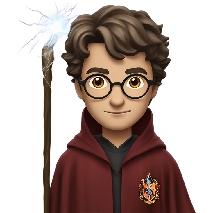 Harry Potter on stage emoji