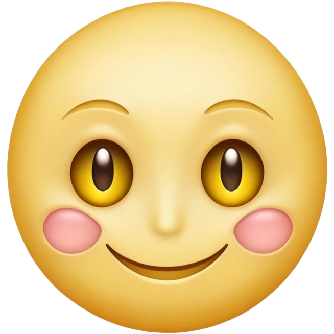 Смайл с одним нормальным и вторым дергающимся глазом emoji
