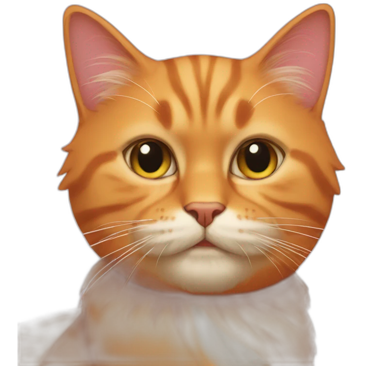 Orangecatpersian emoji