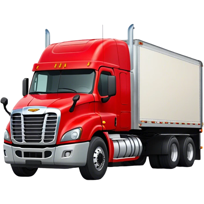 Cattle Truck - Freightliner Cascadia (Model Year: 2021) (Iconic colour: Red) emoji
