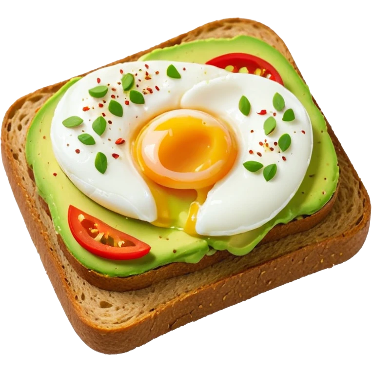 beautiful avocado toast awesome meal emoji