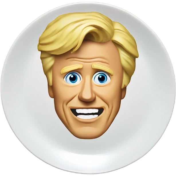 Gary busey pancake plate emoji