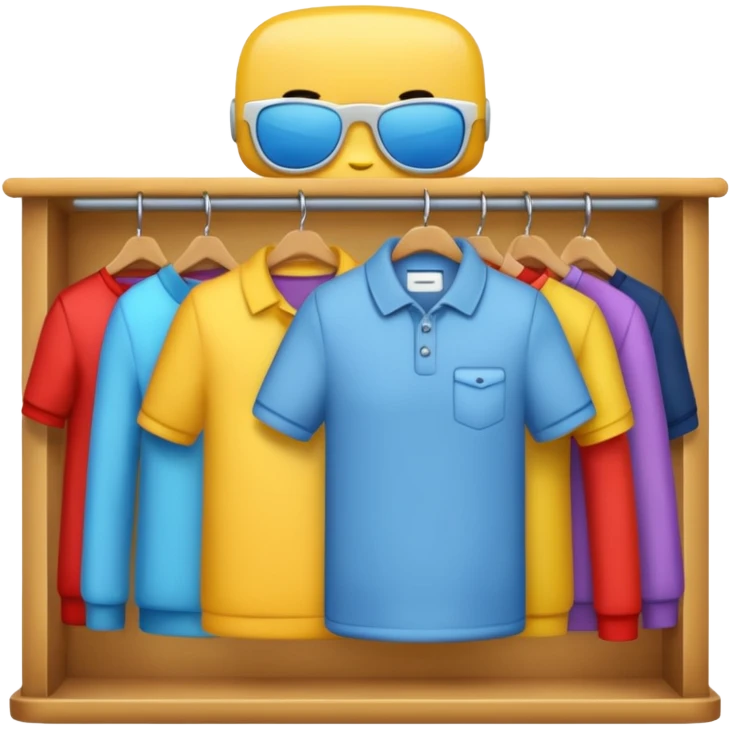 clothing store emoji