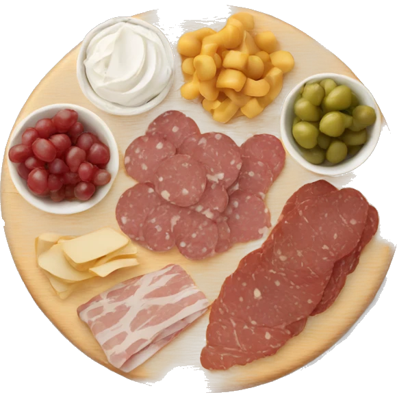 Charcuterie board emoji