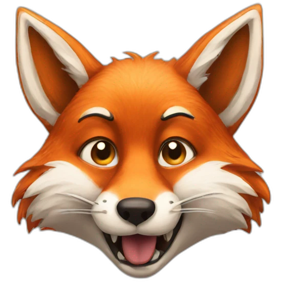 ugly fox emoji