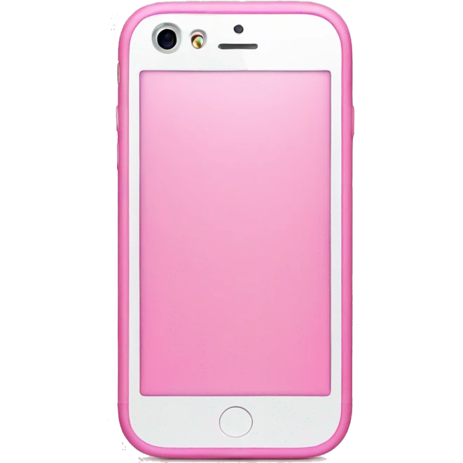 Pink iPhone  emoji