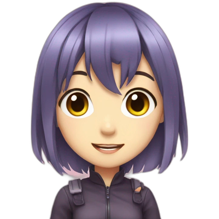 Anime girl emoji