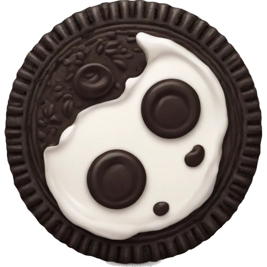 Oreo Cookie emoji