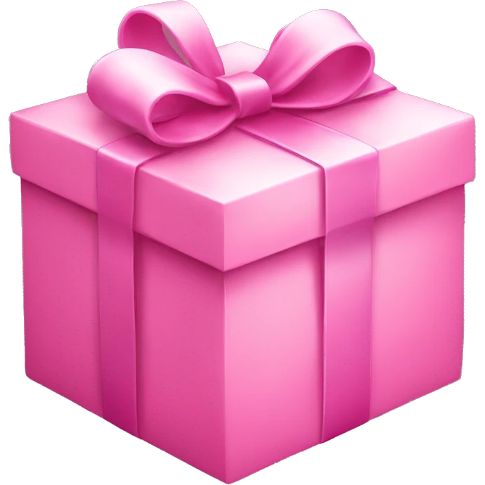 The gift is pink emoji