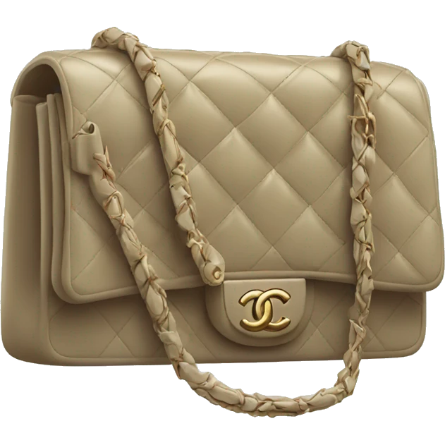 Chanel flap bag emoji