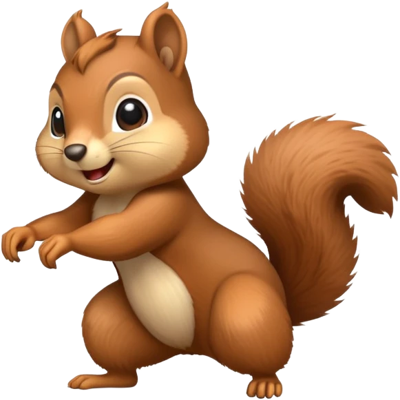 squirrel twerking emoji