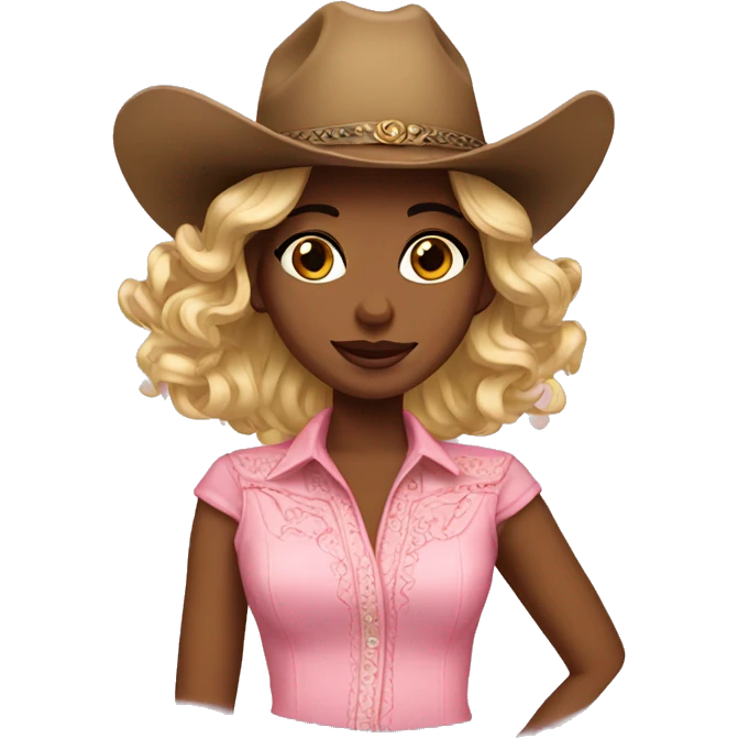 Western girly emoji