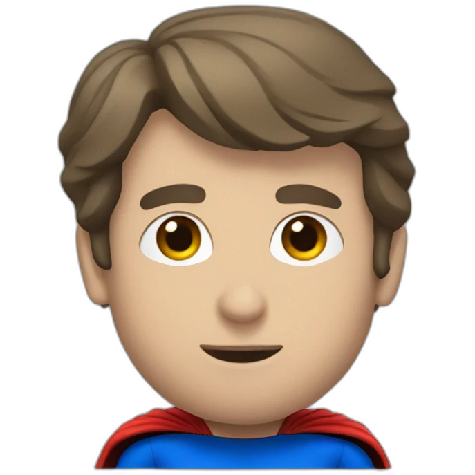Macron superman emoji
