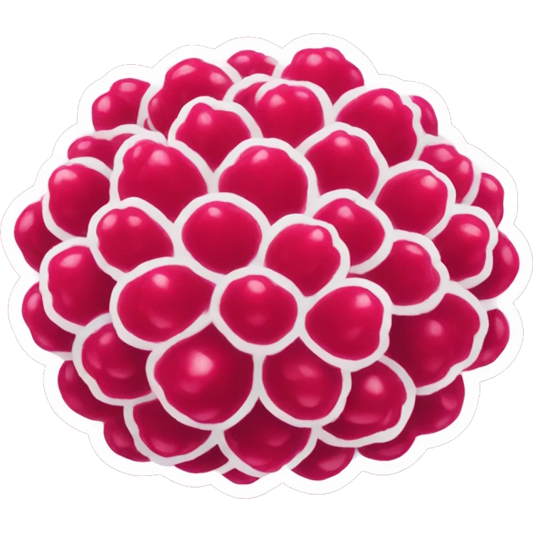 Raspberry emoji