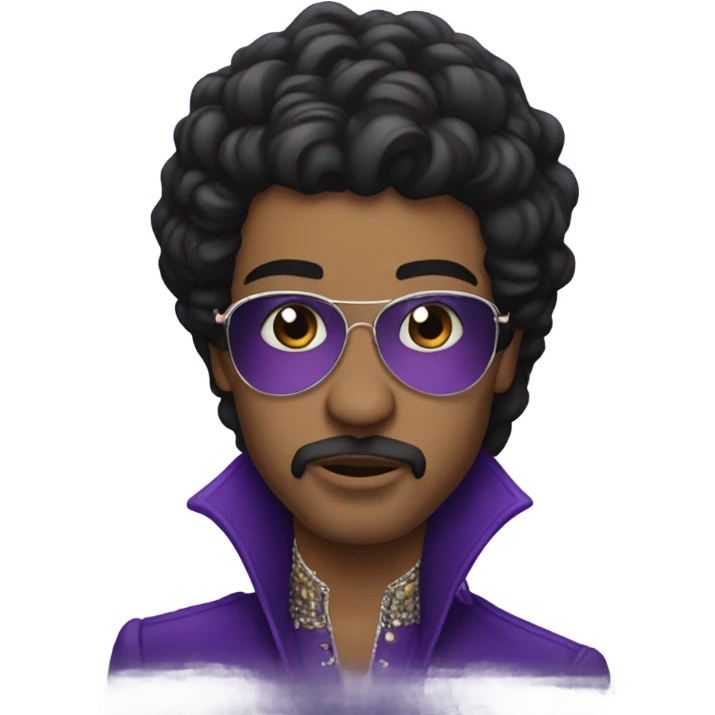 Prince purple rain emoji